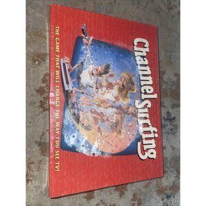 Channel Surfing TV Vintage Board Game By Milton Bradley 1994 New Sealed